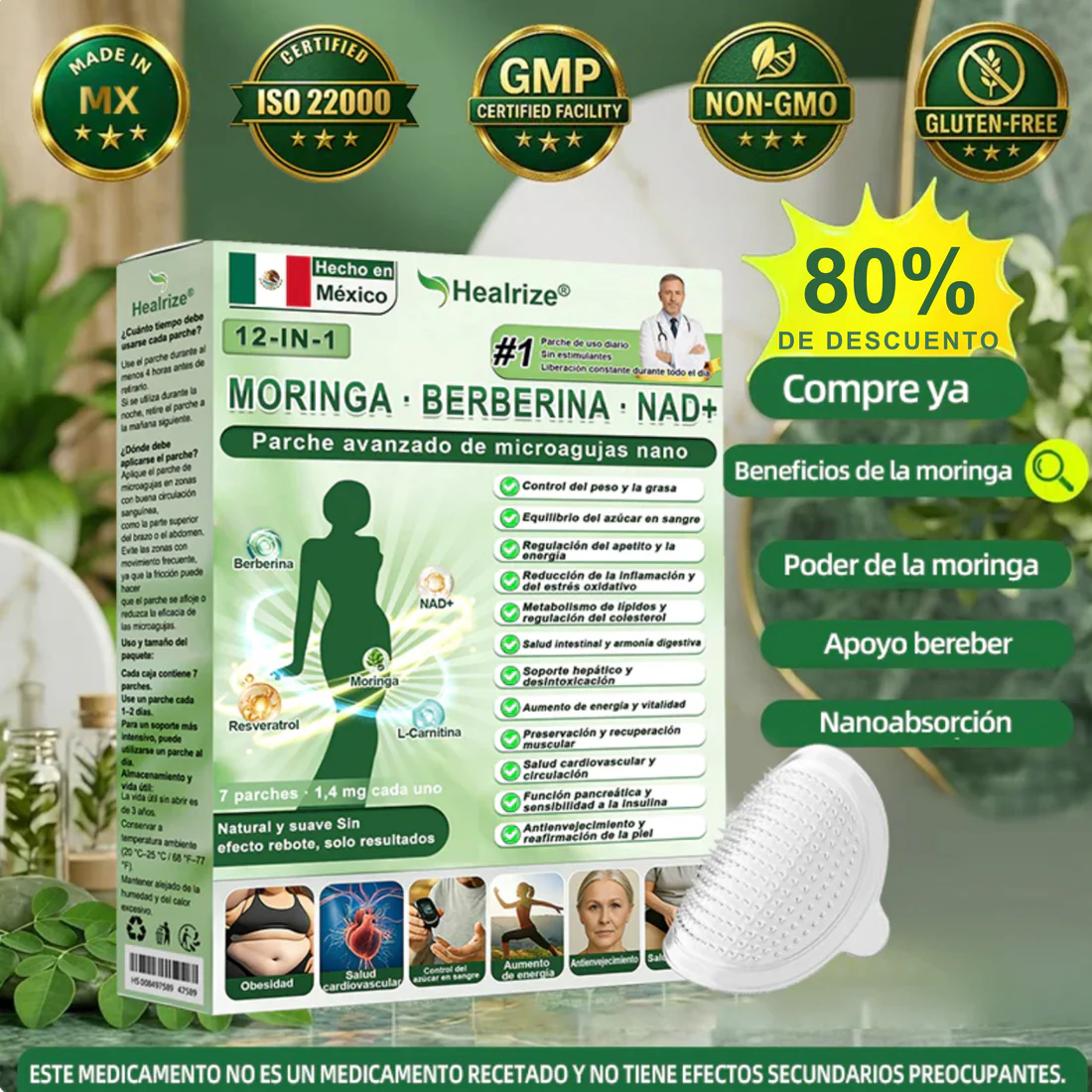 𝐻𝑒𝑎𝑙𝑟𝑖𝑧𝑒® 𝑴𝒐𝒓𝒊𝒏𝒈𝗮 · 𝐁𝐞𝐫𝐛𝐞𝐫𝐢𝐧𝐞 × 𝙉𝘼𝐃+ 𝟏2-en-1 𝗔𝗱𝘃𝗮𝗻𝗰𝗲𝗱 𝙉𝙖𝙣𝙤 𝙈𝙞𝙘𝙧𝙤𝙣𝙚𝙚𝐝𝐥𝐞 𝐏𝐚𝑡𝑐𝚑