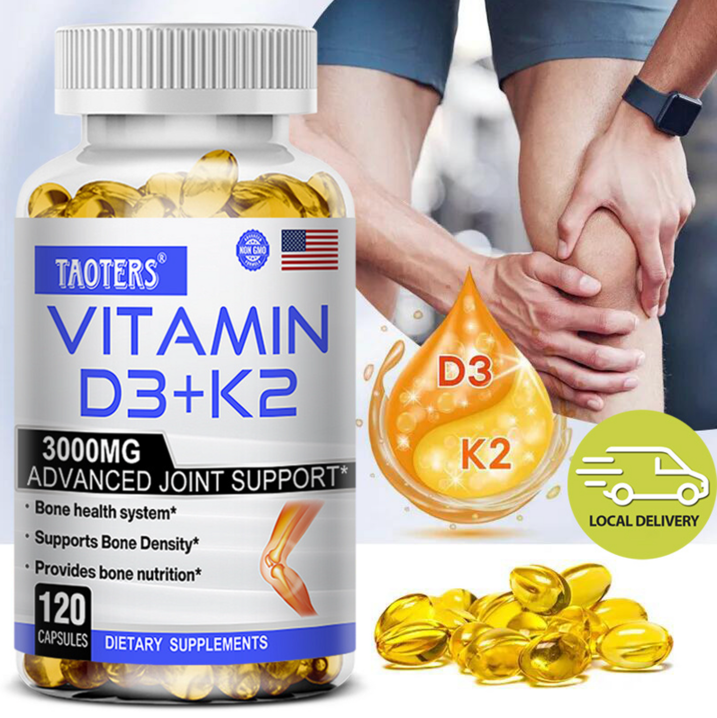 VIT D3+K2 - MÁS MOVILIDAD Y SOPORTE PARA TUS HUESOS