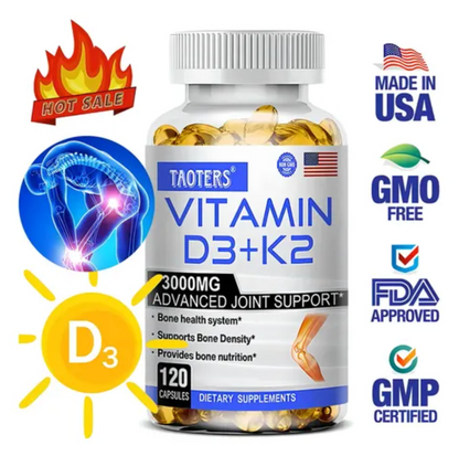 VIT D3+K2 - MÁS MOVILIDAD Y SOPORTE PARA TUS HUESOS