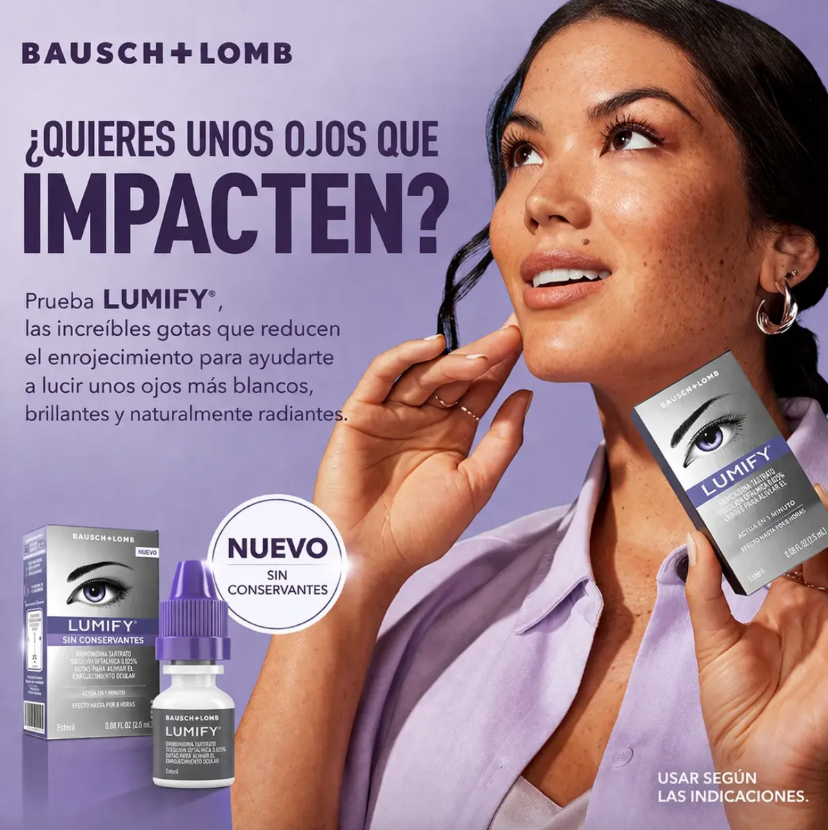 LUMIIFY - Elimina el enrojecimento en minutos