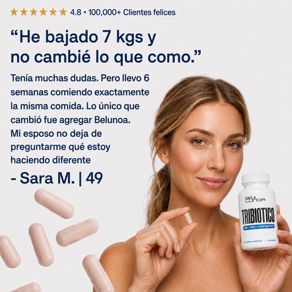 Tribiótico Diario (Pre + Pro + Postbiótico)