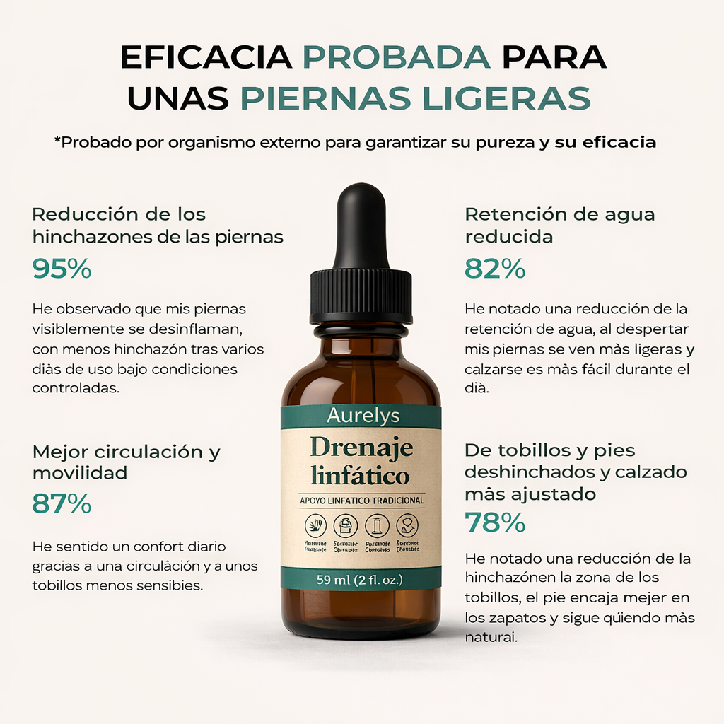 Aurelys™ - Gotas de Bienestar para Drenaje Linfático