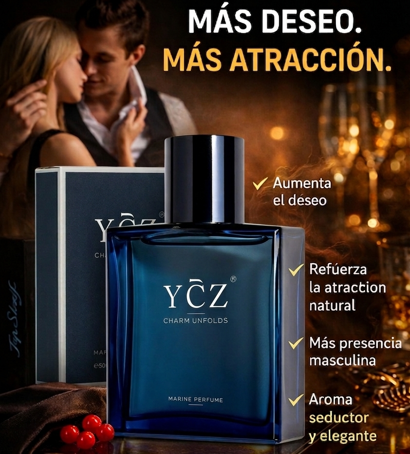 YCZ Perfume con Feromonas®: Despierta una atracción irresistible en las mujeres al instante