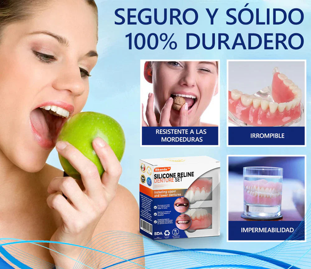 Bikenda™ - Prótesis dental de silicona 🦷😁