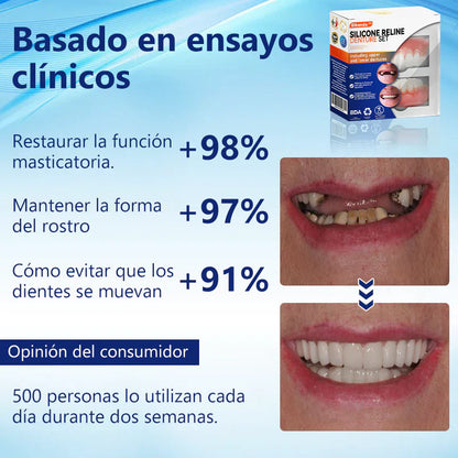 Bikenda™ - Prótesis dental de silicona 🦷😁