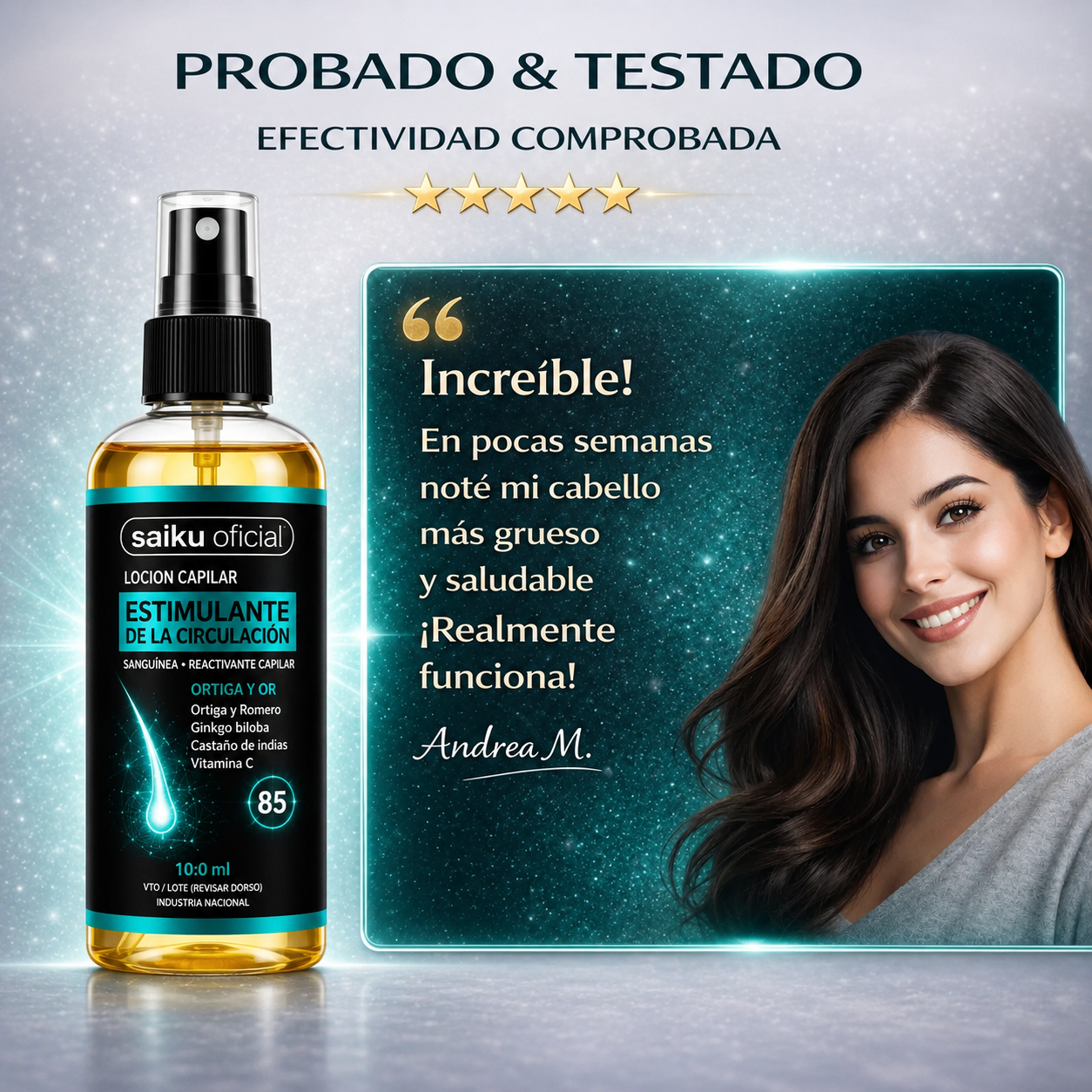 Sérum Profesional Crecimiento Capilar