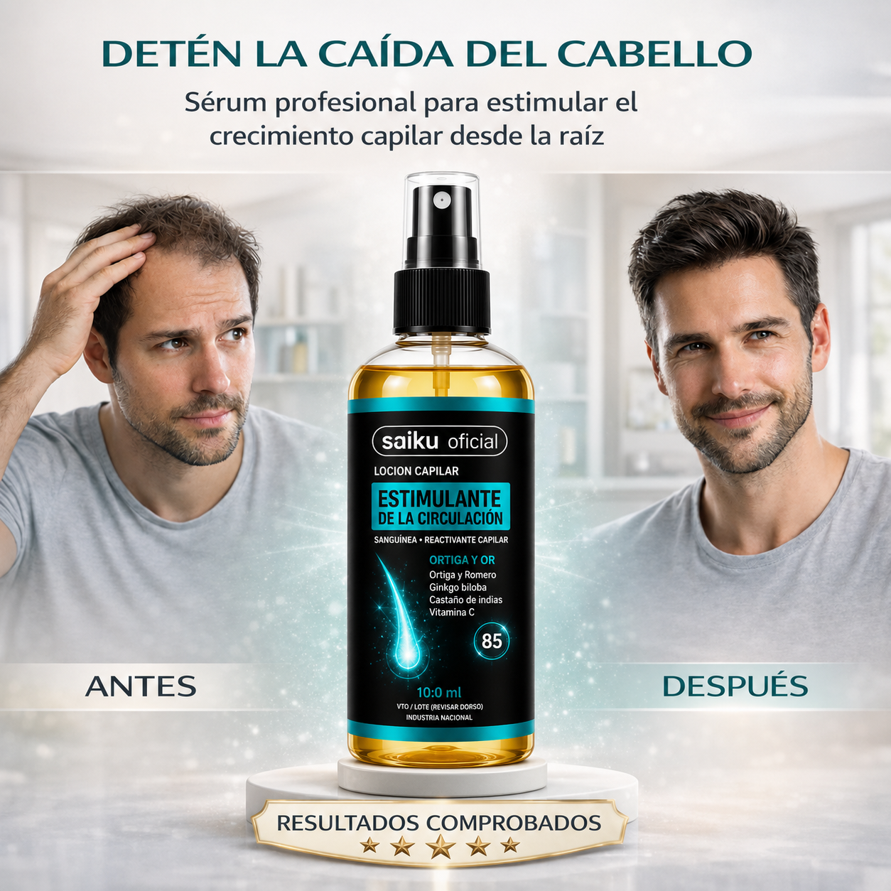 Sérum Profesional Crecimiento Capilar