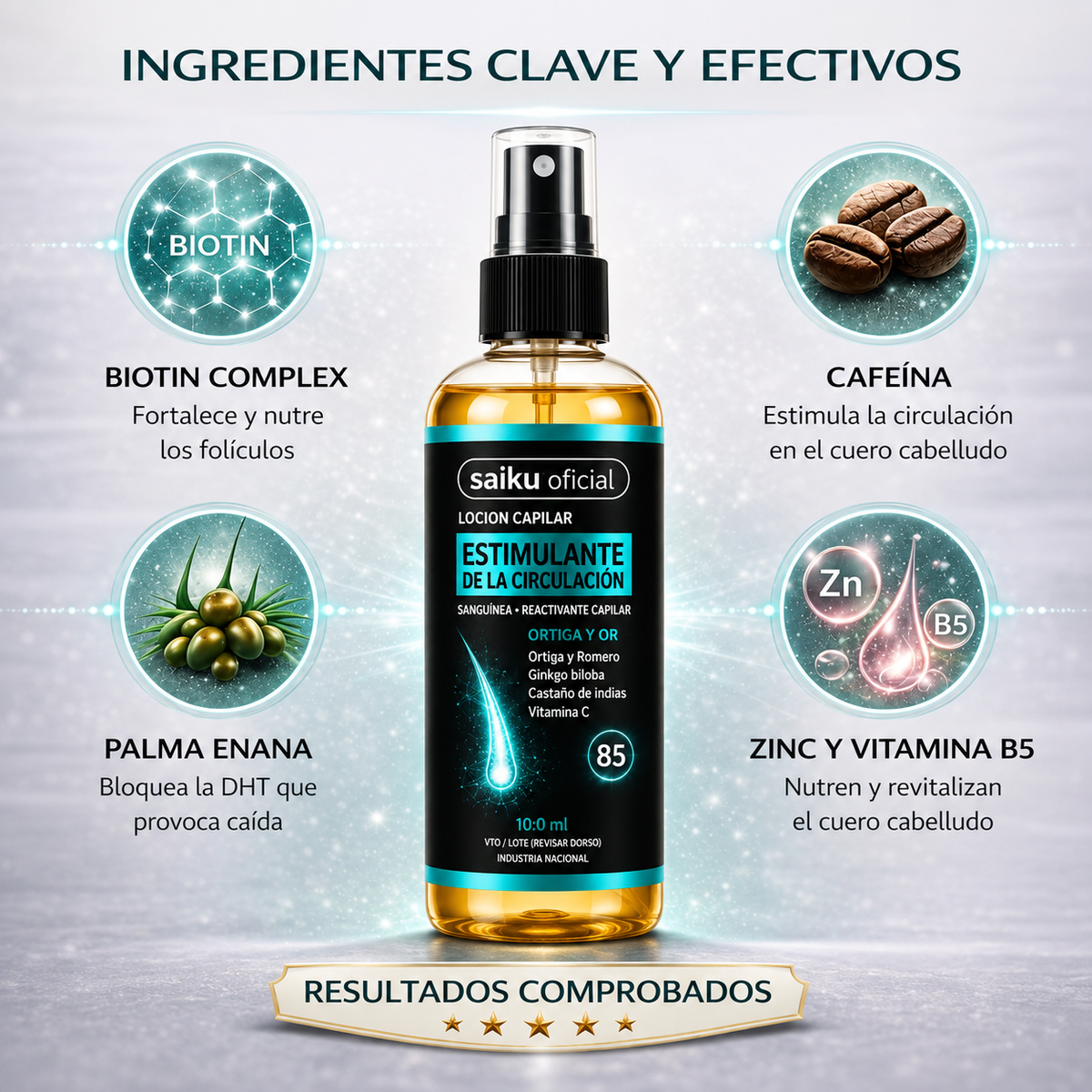 Sérum Profesional Crecimiento Capilar