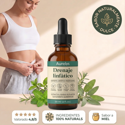 Aurelys™ - Gotas de Bienestar para Drenaje Linfático