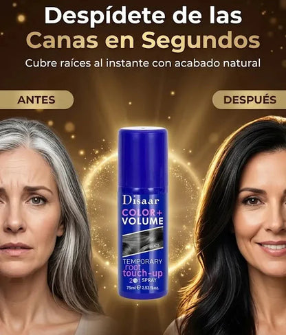 Spray Cubre Canas – Cabello Joven y Natural en Segundos