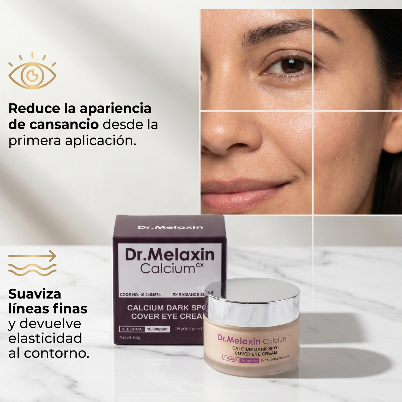 Dr. Melaxin Calcium Cover Eye 60gr | !!OFERTA VALIDA SOLO POR HOY!!